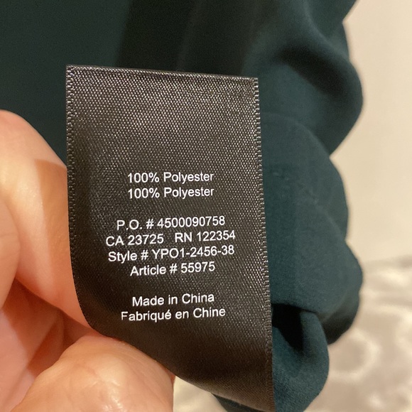 Babaton Forest Green V-Neck Tank Top Blouse - Picture 5 of 5